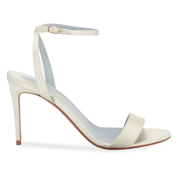 Christian Louboutin Loubigirl 85MM Satin Sandals 38.5 - Picture 8 of 10